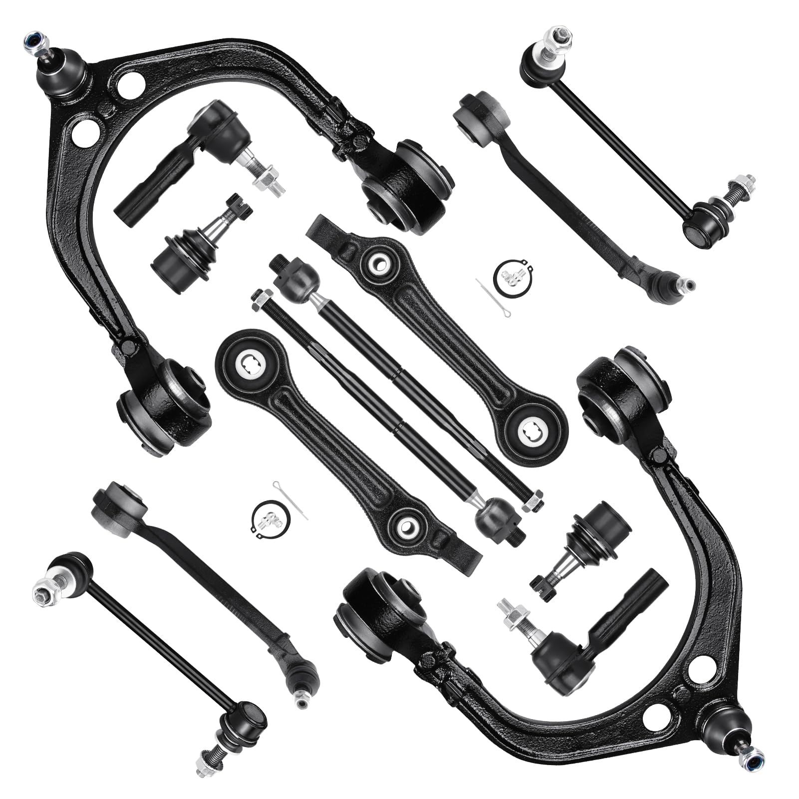 Upper & Lower Control Arms with Ball Joint